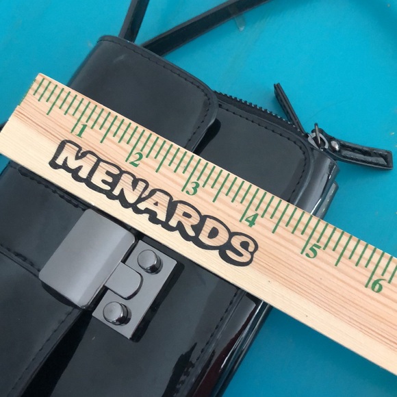 Sondra Robert Black Patent Bag - Picture 10 of 10